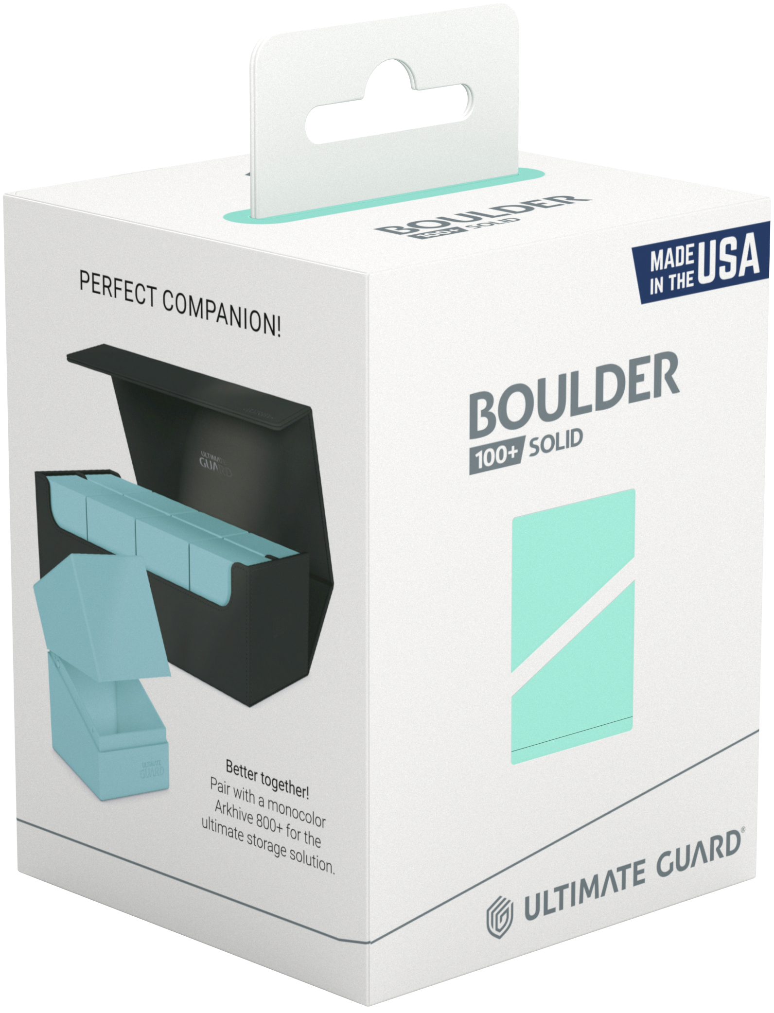 Ultimate Guard - Boulder 100+ Pastel Solid Mint Green